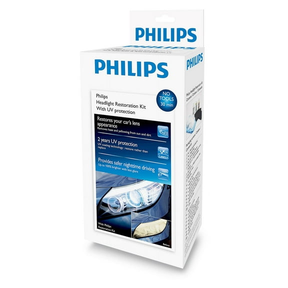 Philips Headlight Restoration Kit, No, No, Always Clean In Pairs!