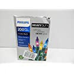 Philips Heavy Duty 200 Bulbs Multi color Mini Lights