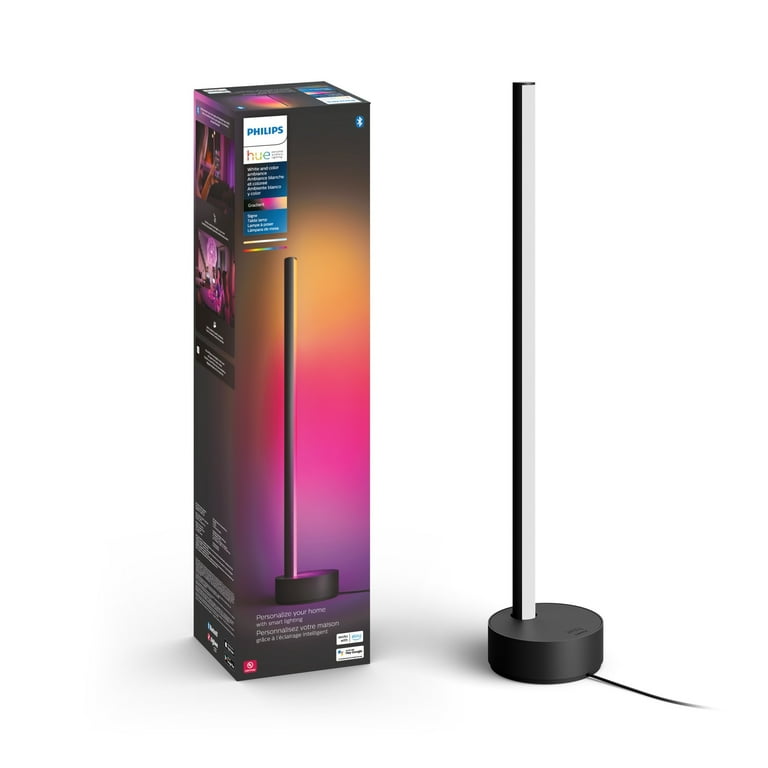 Philips Hue 569095 Signe Gradient Table Lamp, Black, Compatible