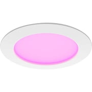 Philips Hue 6 in White and Color Ambiance Slim Recessed Downlight, 1200 lm