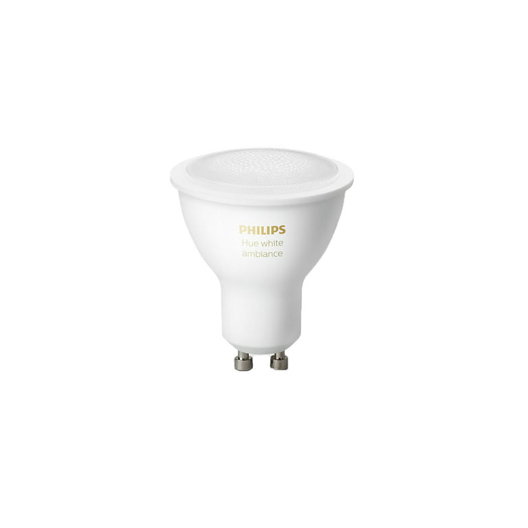 Philips Hue Ambiance GU10 Bluetooth Smart Bulb, 2-Pack, -