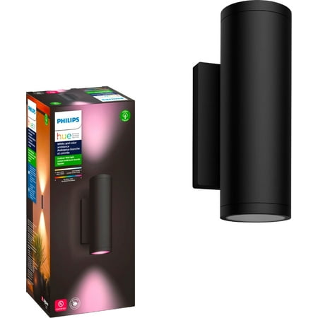 Philips - Hue  Appear Outdoor Wall Light - White and Color Ambiance