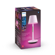 Philips Hue Go 13.78  Smart Compatible Plastic Table Lamp