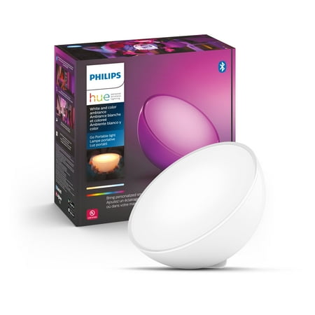 Philips - Hue White & Color Ambiance Go Table Lamp - White