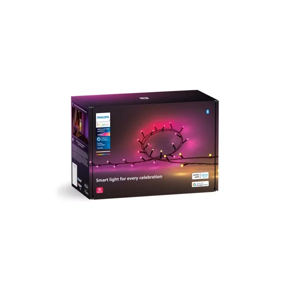 Philips Hue Indoor/Outdoor Festavia String Lights 250 smart mini LEDs 65-Foot