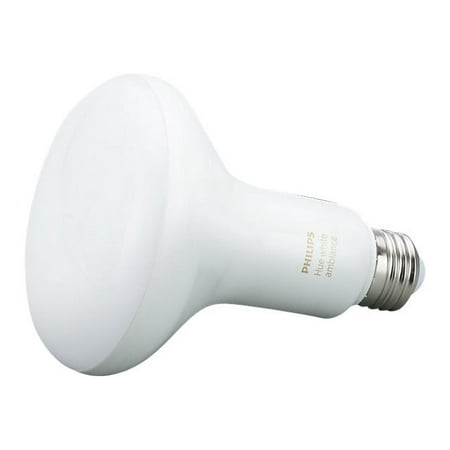 Philips Hue - LED light bulb - shape: BR30 - E26 - 9.5 W (equivalent 65 W) - warm to cool white light - 2200-6500 K (pack of 2)