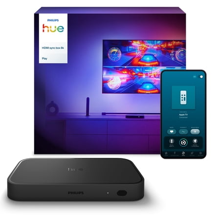 Philips - Hue Play HDMI Sync Box 8K? - Black