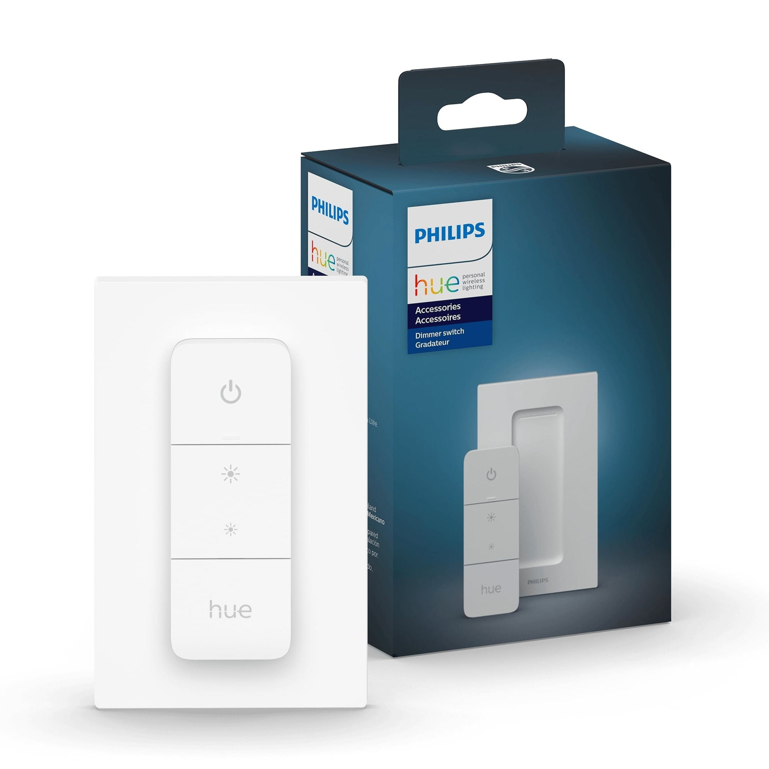 Philips Hue Smart Dimmer Switch with Remote for Smart Home, Hue