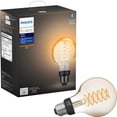 thumbnail image 1 of Philips Hue White Filament G25 Bluetooth Smart LED Bulb - Amber, 1 of 4
