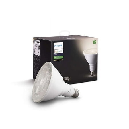 Philips - Outdoor Hue PAR-38 Smart LED Bulb - White