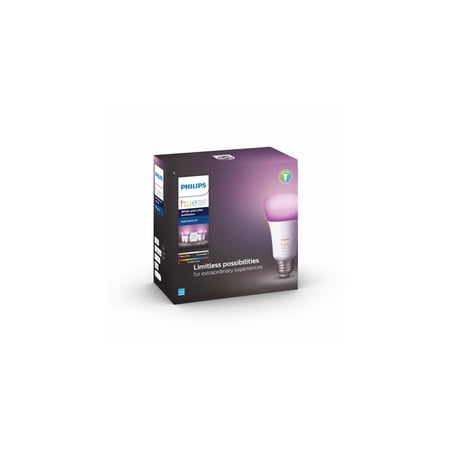 Philips Hue White and Color Ambiance A19 LED Starter Kit
