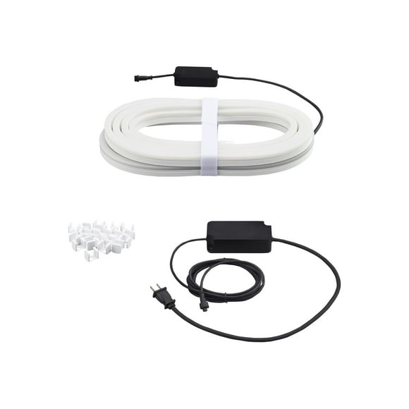 Philips Hue White and Color Ambiance - Light strip - LED - 37.5 W - 16 million colors - 2000-6500 K - 16.4 ft - white