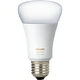 thumbnail image 1 of Philips Hue Wi-Fi Connected 60-Watt A19 Light Bulb, White & Color Ambiance, Dimmable, E26 Base (1-Pack), 1 of 2