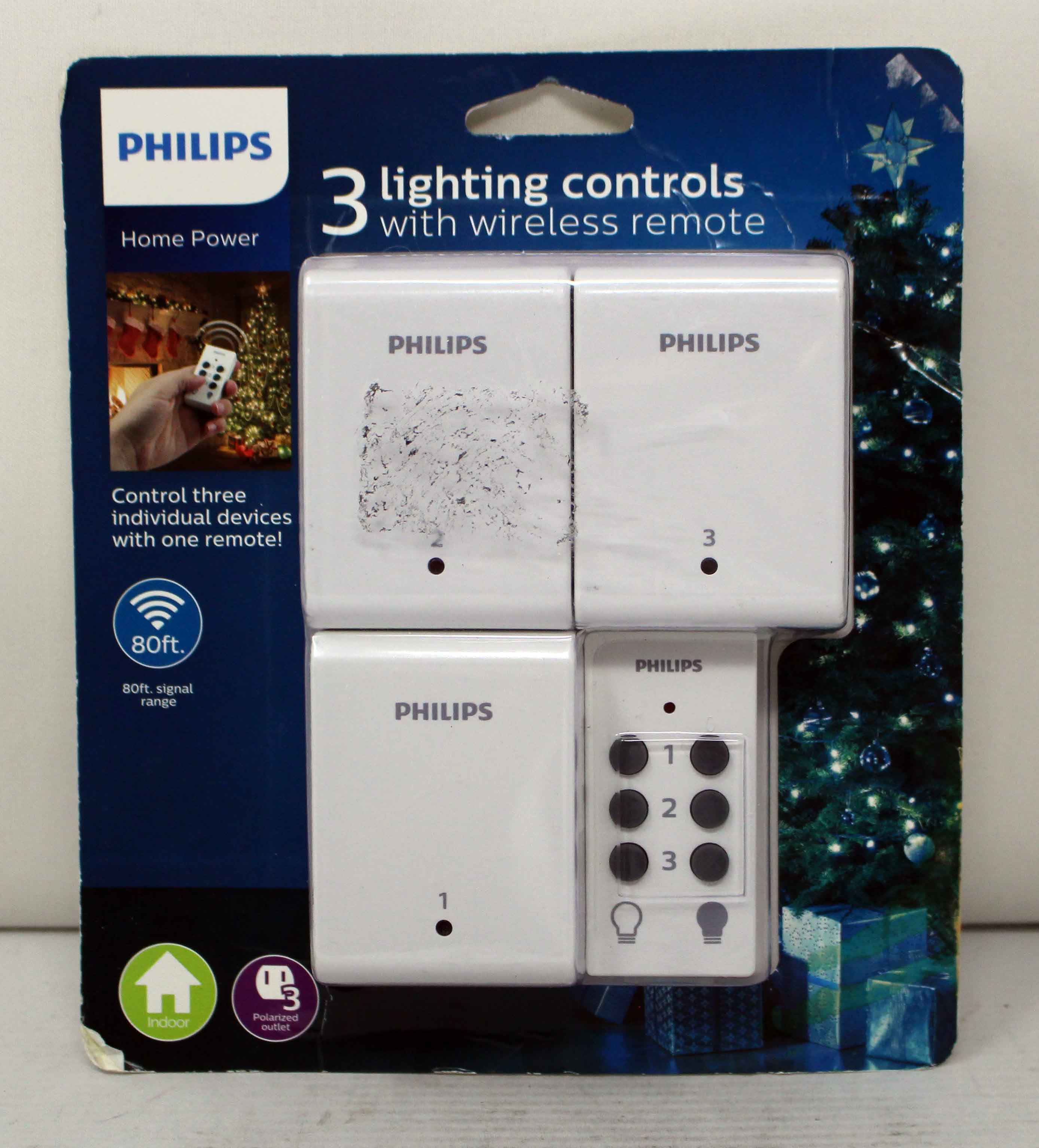 Prime 80 Ft. Range White Wireless Switch with Remote Control (3