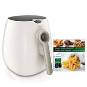 Philips Kitchen Starfish Technology Air Fryer, 2.75 qt - Air Fryers, White - 75% Less Fat, Cookbook Included