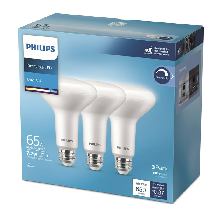 Philips 65W Replacement BR30 Floodlight LED with Warm Glow Dimming (2019)  review: Like candlelight? Then you might love this floodlight LED - CNET