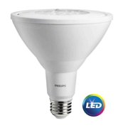 Phillips 460568 11W PAR38 Daylight LED Non-Dimmable Light Bulb, 2 Count