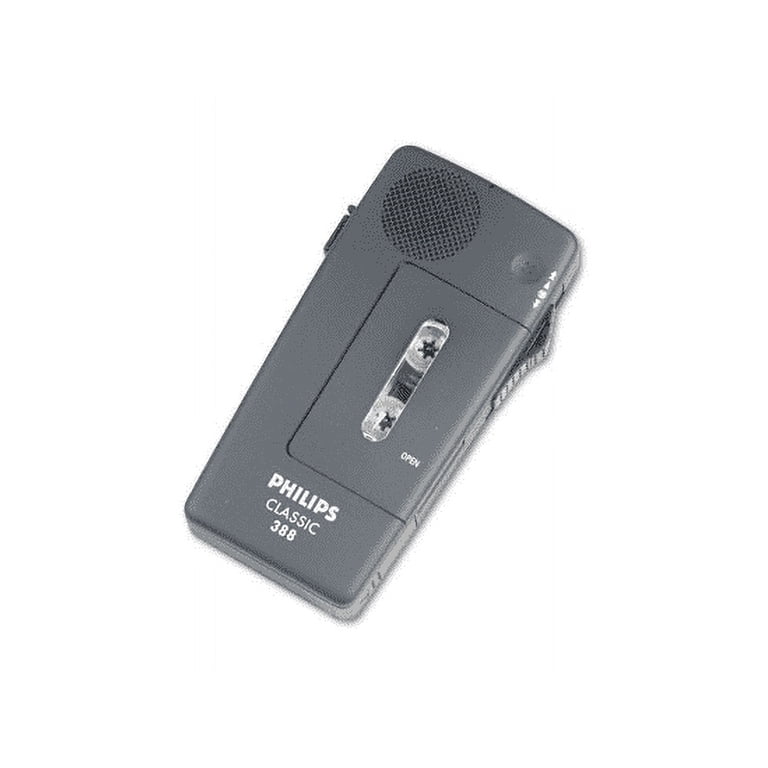 Philips Pocket Memo DPM6700 Digital Voice Recorder Dictation Kit With Foot Pedal