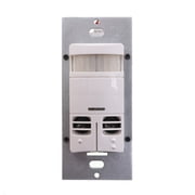 Philips LRS222500-MLE Wall Switch Occupancy Sensor, 2-Relay, No-Neutral, 120-277V