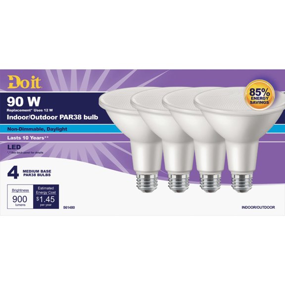 Philips Lighting Co Do it PAR38 Medium LED Floodlight Light Bulb - Single Pack