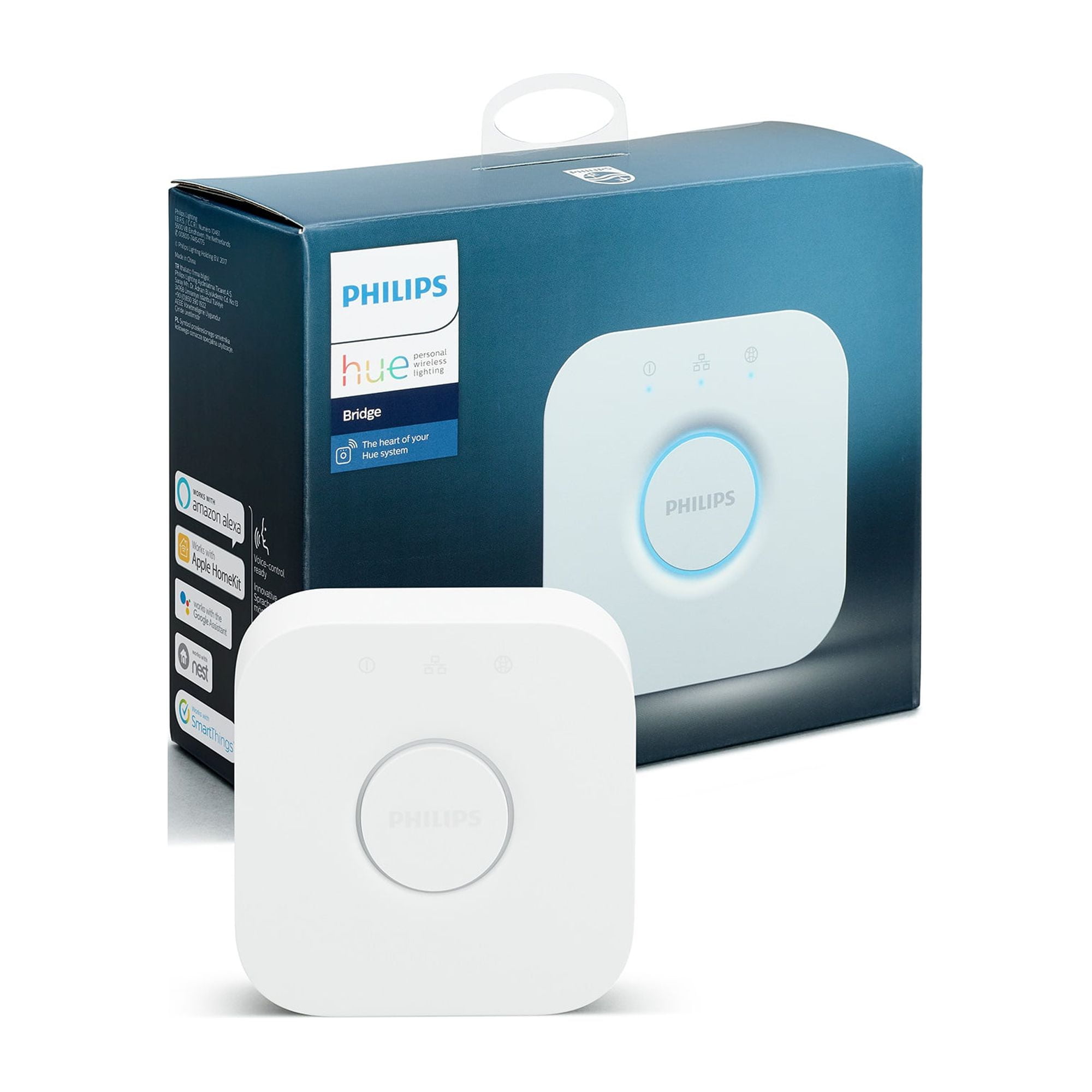 Philips Hue Bridge Smart Home Devices Hub, Wi-Fi Compatible Philips Hue Bridge Smart Home Devices Hub, Wi-Fi Compatible