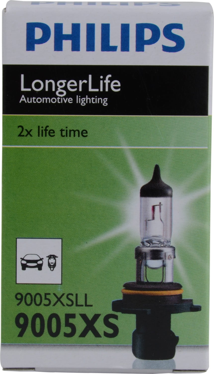 Philips Longerlife Bulb 9005Xsll, P20D-S, Clear, Always Change In Pairs!