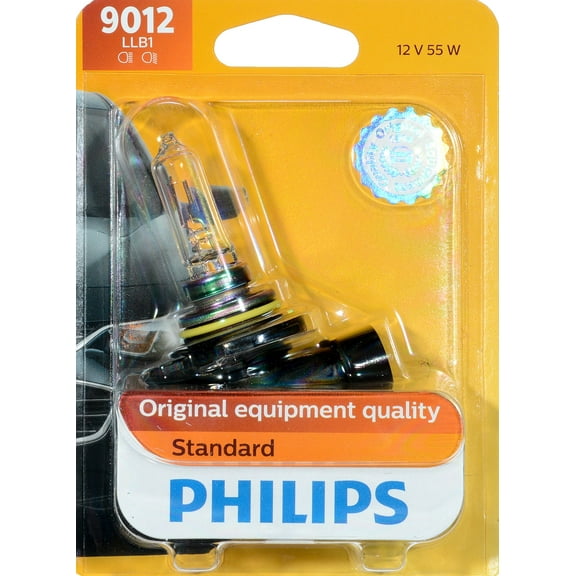 Philips Longerlife Bulb 9012, Px22D, Clear, Always Change In Pairs!