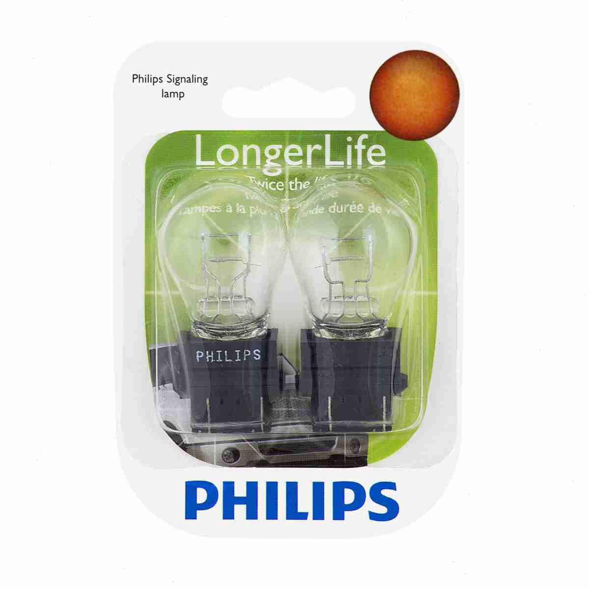 Philips Longerlife Miniature 3157Ll, Clear, Push Type, Always Change In Pairs!
