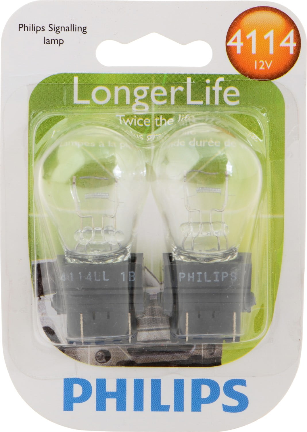 Philips LongerLife Miniature 4114LL, Pack of 2