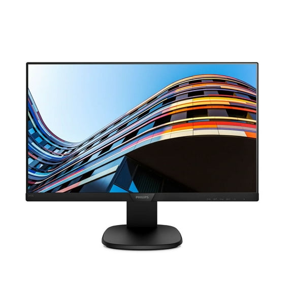 Philips Monitor 24" Class IPS Panel Softblue Full HD 1920x1080 VGA HDMI DisplayPort Built-in 2Wx2 Speakers USB 2.0x4 243S7EJMB