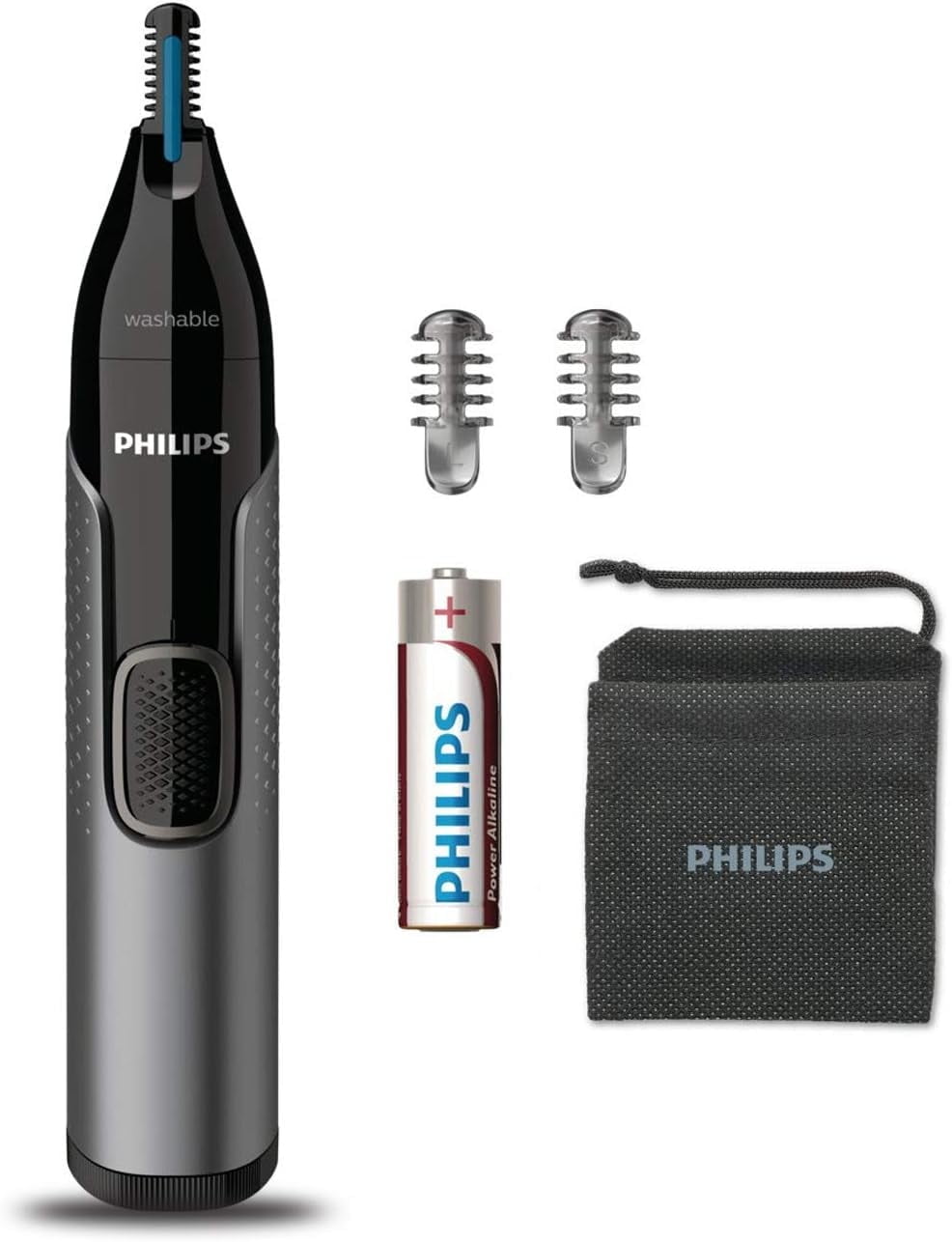Philips, Nose and Ear Trimmer, NT3650/16, Waterproof - Walmart.com