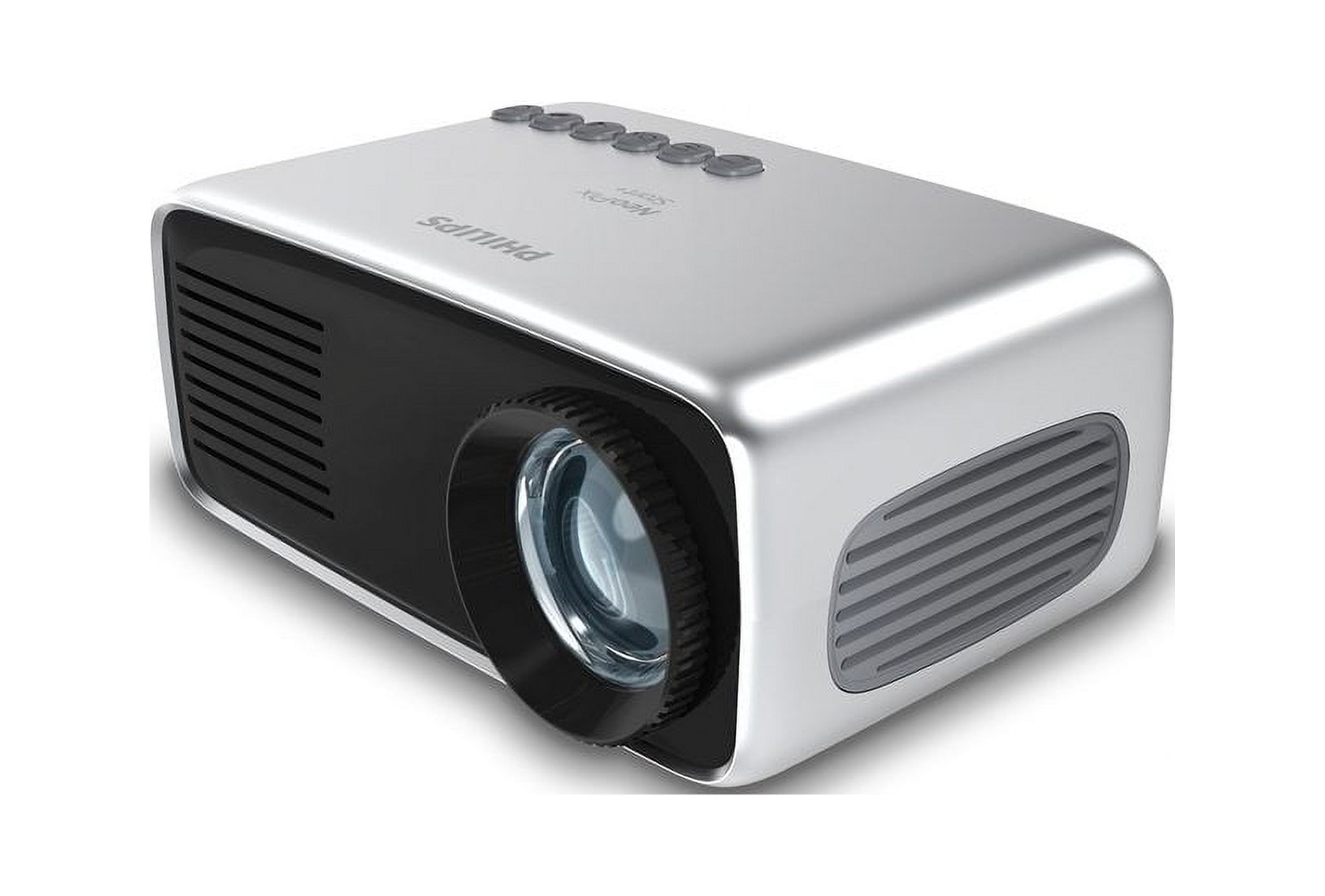 Philips NeoPix Start, Mini Projector, 60" Display, Built-in Media Player, HDMI, USB, micro SD, 3.5mm Audio Out Headphone Jack - image 1 of 3