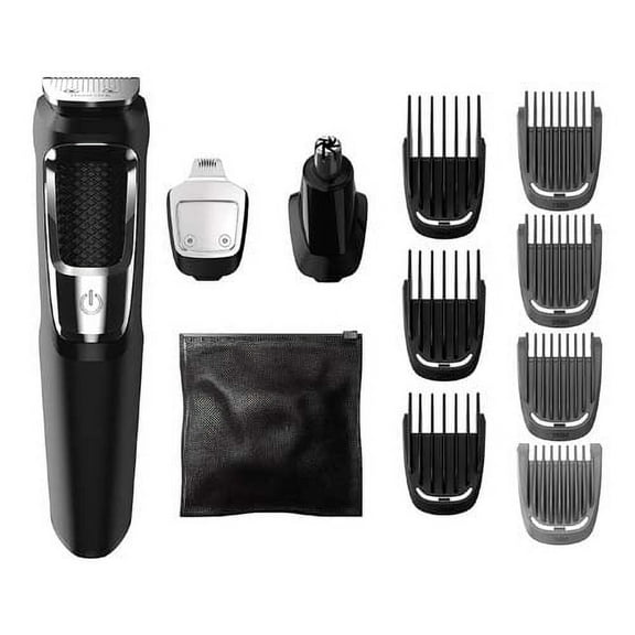 Philips Norelco 13-Piece Multigroom Series 3000 All-In-One Trimmer Kit, MG3750, 1 Ea, 3 Pack