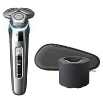 Philips Norelco 9500 Rechargeable Wet & Dry Electric Shaver with Quick Clean, Travel Case, Pop Up Trimmer, S9985/84