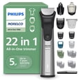 thumbnail interactive-video image 1 of Philips Norelco All-In-One 7000 Series 22-Piece Trimmer - Electric Shaver and Clipper For Face, Beard, Hair & Body, Self-Sharpening Full Metal Blades, 25 Length Settings (0.5-16 Mm), MG7965/49, 1 of 12