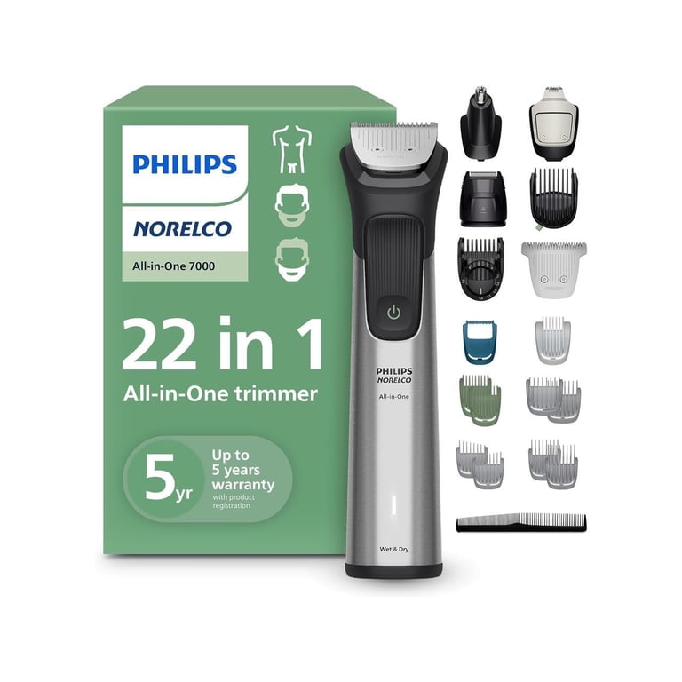 Philips Norelco All-in-One 7000 Series 22-Piece Trimmer - Electric
