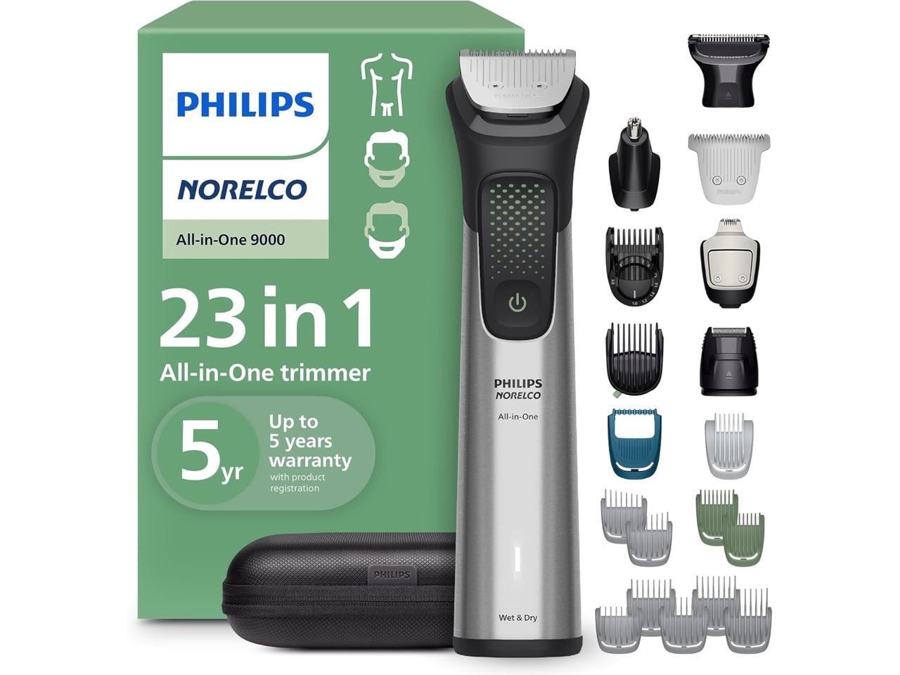 Philips Norelco All-in-One 9000 Series 23-Piece Trimmer - Electric