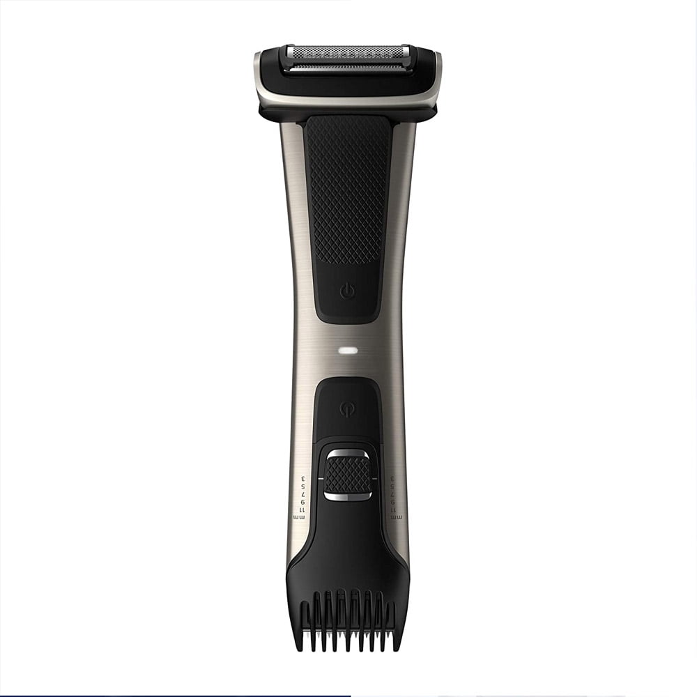 Philips Norelco BG7030/49 Bodygroom Series 7000, Showerproof Dual-sided Body Trimmer and Shaver for Men