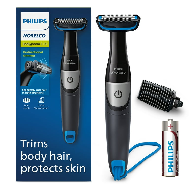 Philips Norelco Bodygroom Series 1100 Showerproof Body Trimmer and