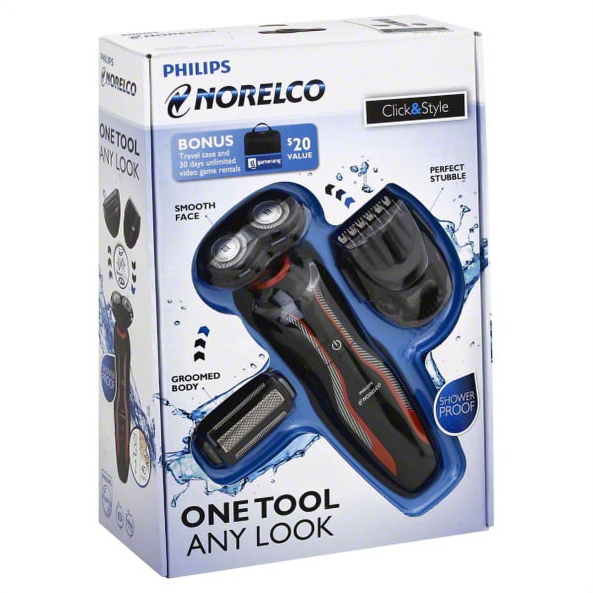 Philips Norelco  Click & Style Set, 1 ea - image 1 of 9