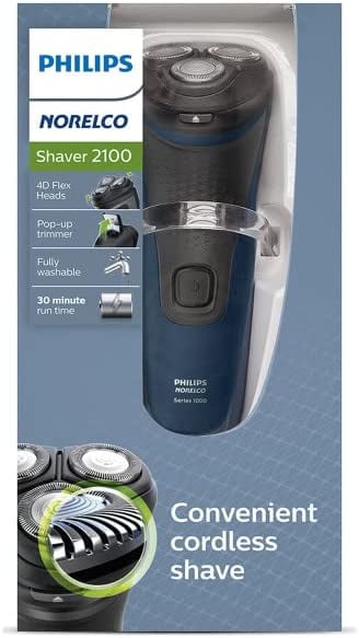 Philips Norelco Men's Shaver 2100 Dry Electric Shaver, Series 2000 ...