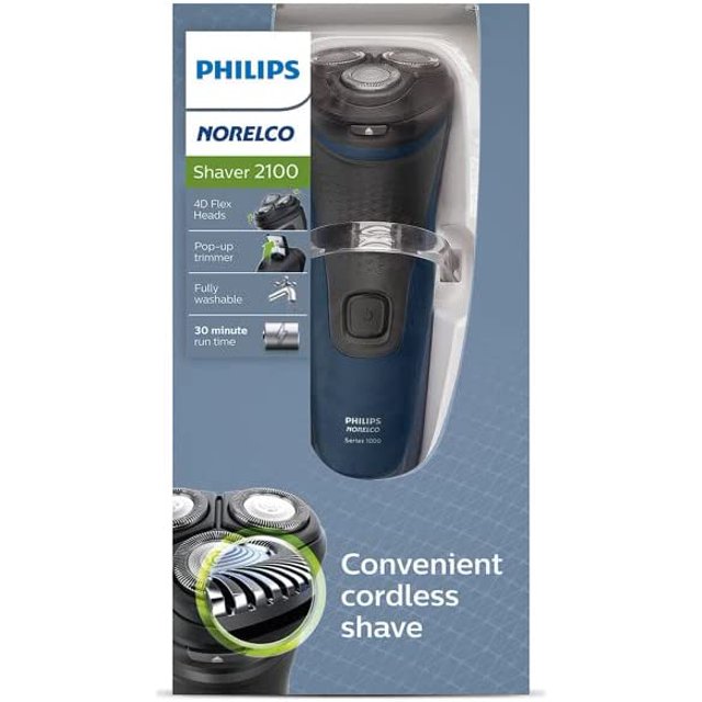 Philips Norelco Men's Shaver 2100 Dry Electric Shaver, Series 2000
