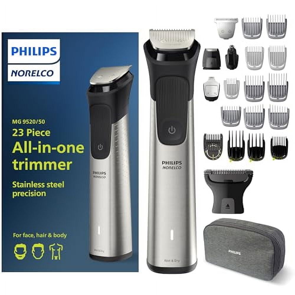 ★4本セット★PHILIPSMASTER SDW-TGMini 50W生産終了品 Philips Norelco Multi Groomer 23 Piece Men's Complete Grooming Kit