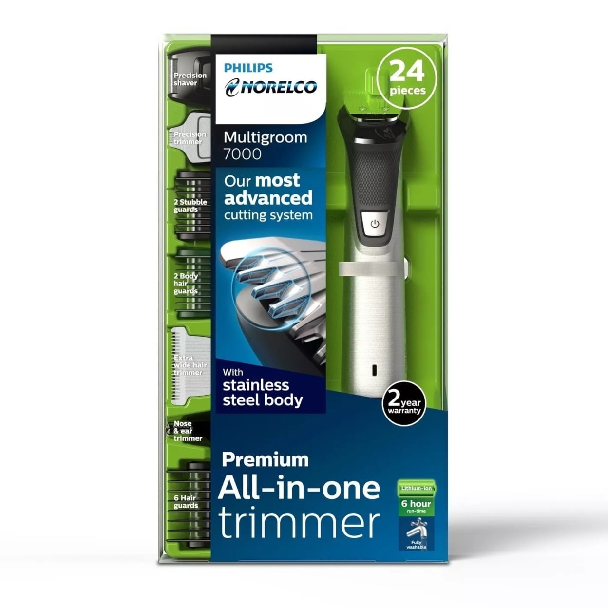 Philips Norelco Multigroom Series 7000 Men's Rechargeable Trimmer