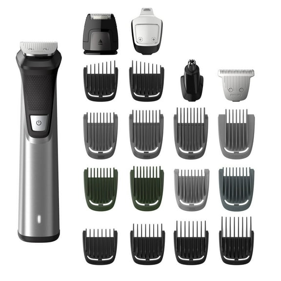 Philips Norelco Multigroomer Mens Groomer for Beard, Head, Body NO BLADE OIL NEEDED, MG7750/49