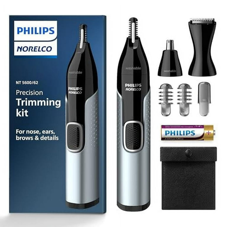 Philips Norelco Nose Trimmer 5000, Nose, Ear, Eyebrow Trimming Kit