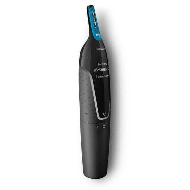 Philips Norelco Nose trimmer 3000, NT3000/49, with 6 pieces for nose, ears and eyebrows