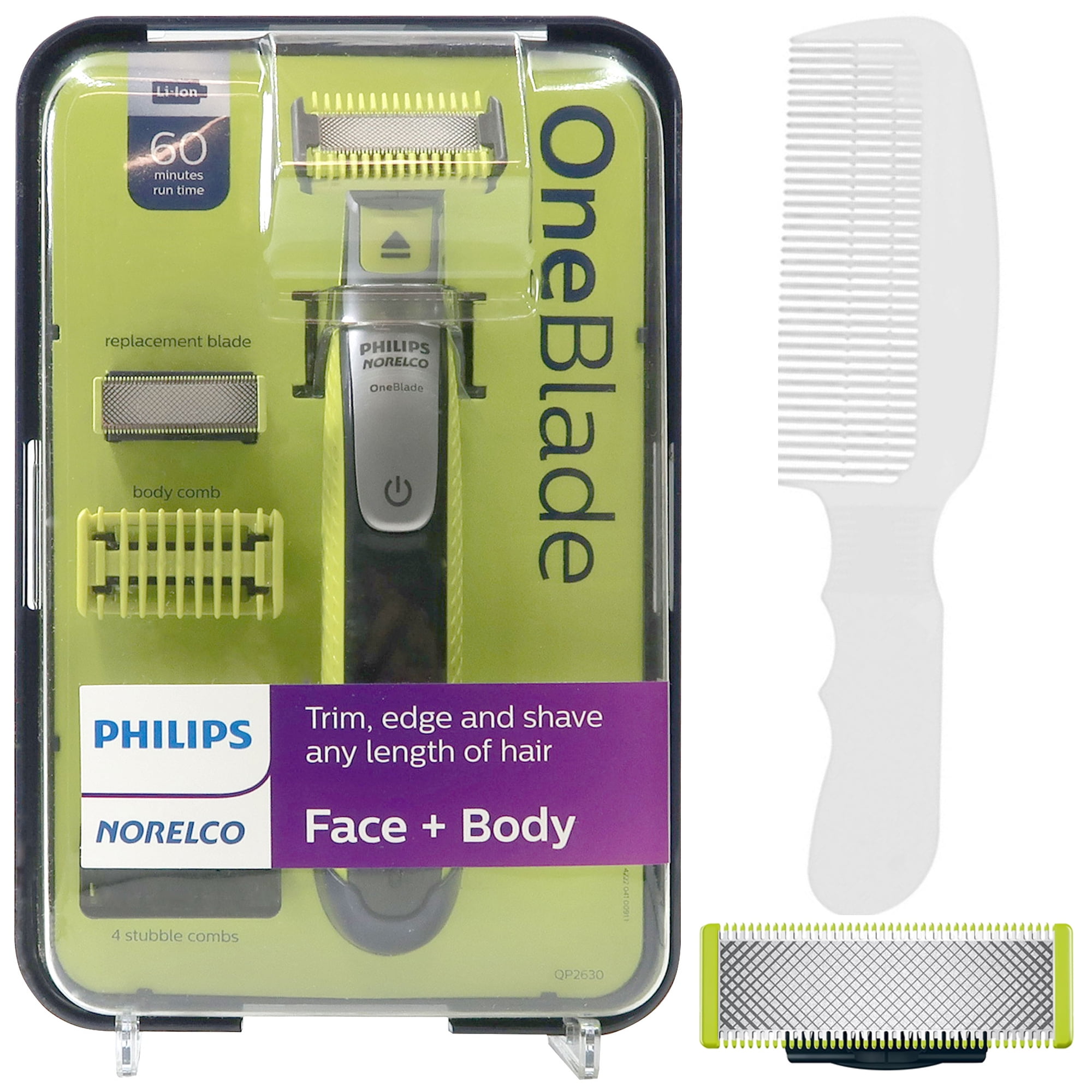 Philips Norelco Oneblade Face Body Hybrid Electric Trimmer Philips Norelco Oneblade Face Body Hybrid Electric Trimmer