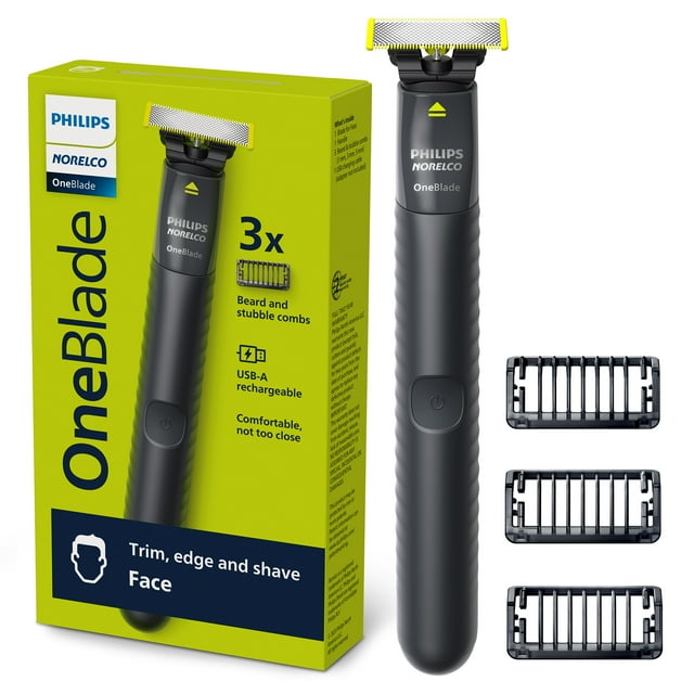 Philips Norelco Oneblade Original Face, Electric Razor and Styler