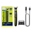 Philips Norelco Oneblade 360 Pro Hybrid Face & Body Men's Rechargeable Electric Shaver QP6542/70